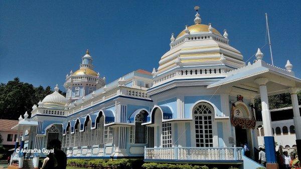 Mangeshi Temple - Best place to visit in Goa 